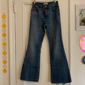 madewell flea market flares